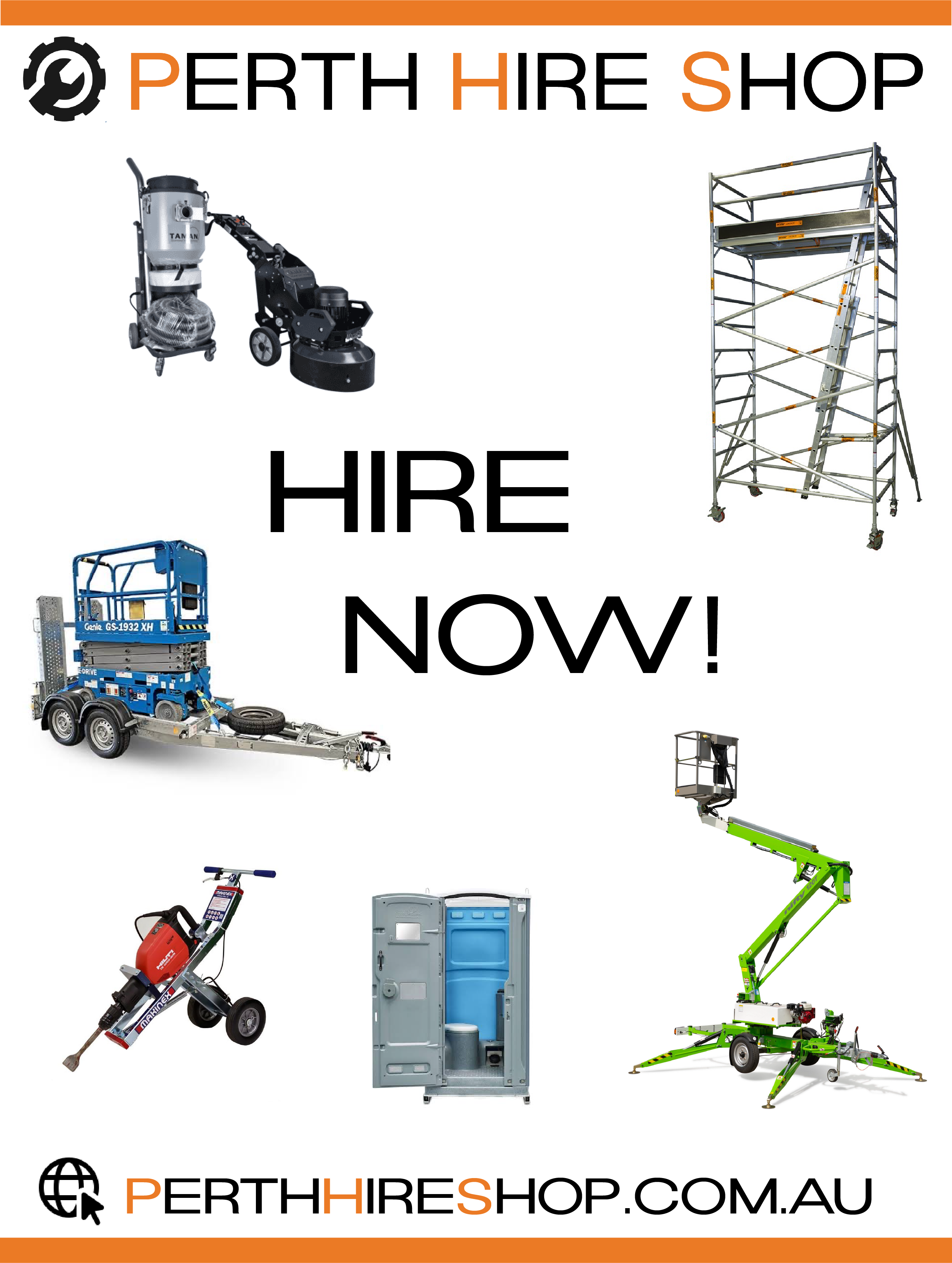 Plant. and Equipment for hire in Perth