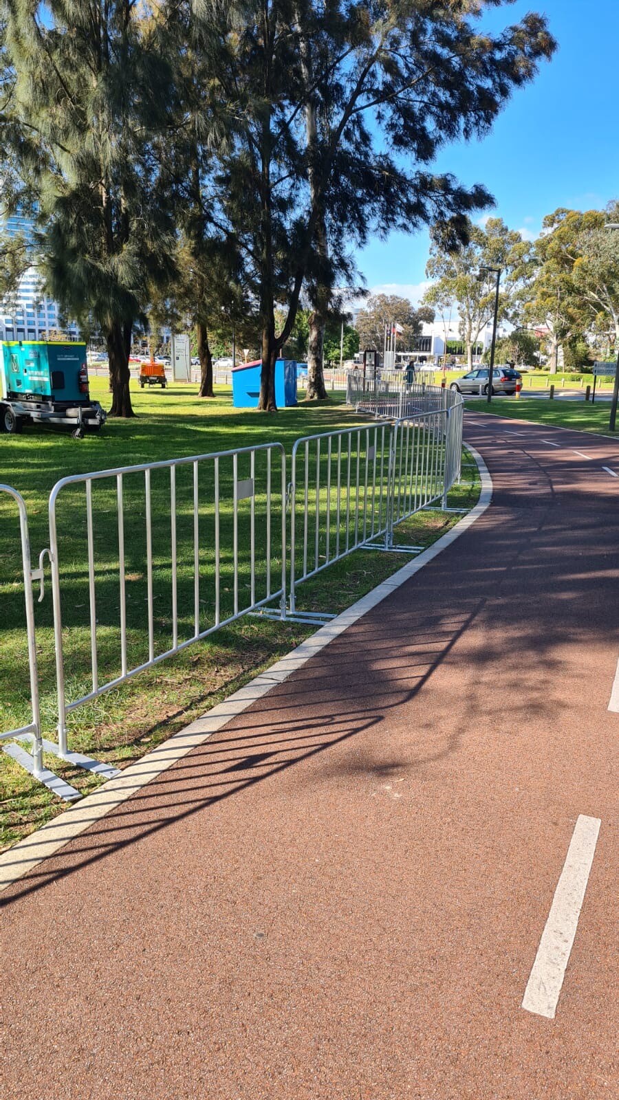Crowd barriers for Hire in Perth